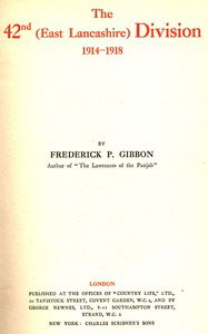 42nd (East Lancashire) Division, Gibbon
