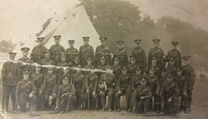 Annual Pre-War Training Camp, Aldershot 1913