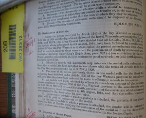 Army Council Instruction 75 of 1921