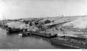 Ferry Landing at Ismailia